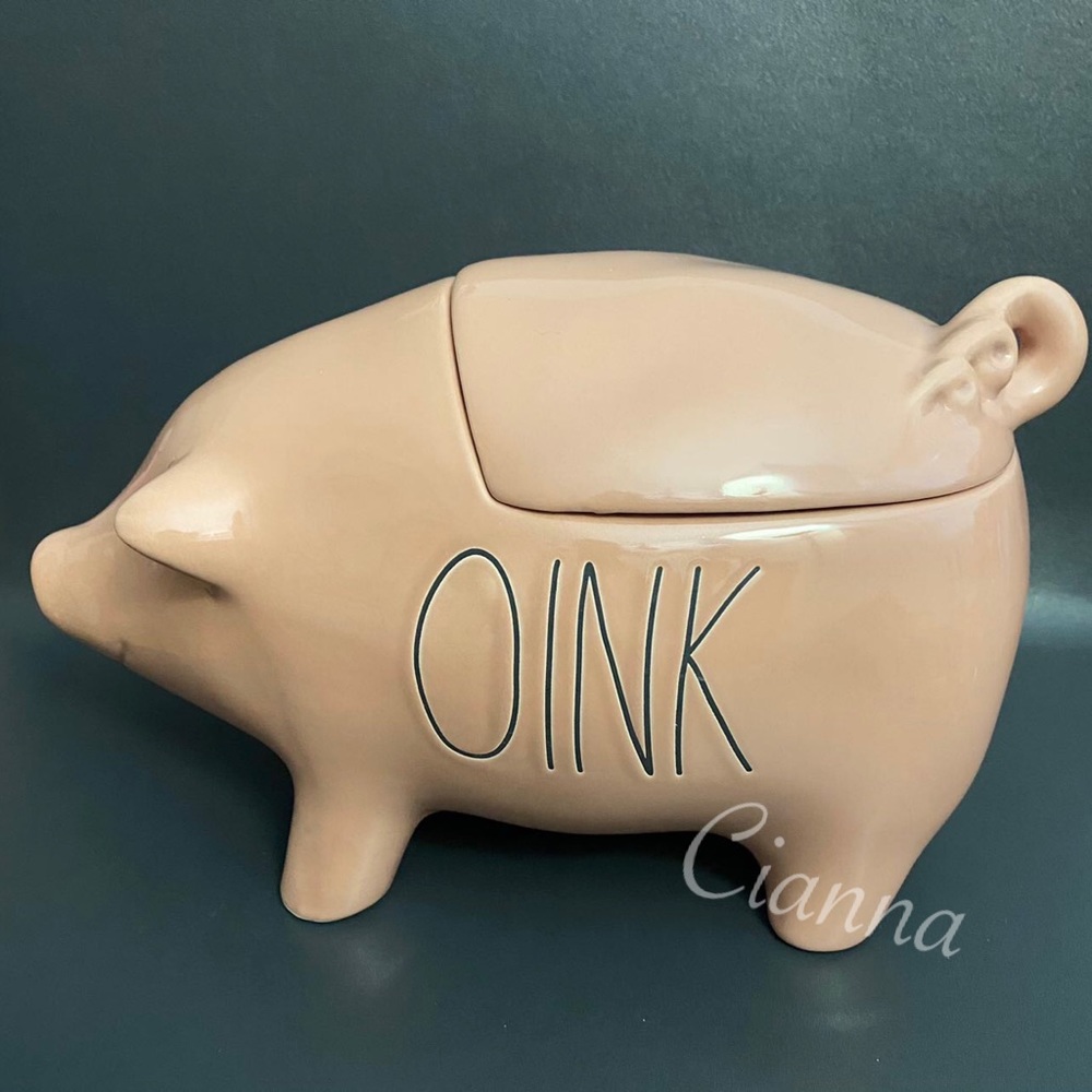Rae Dunn Oink Pig Canister